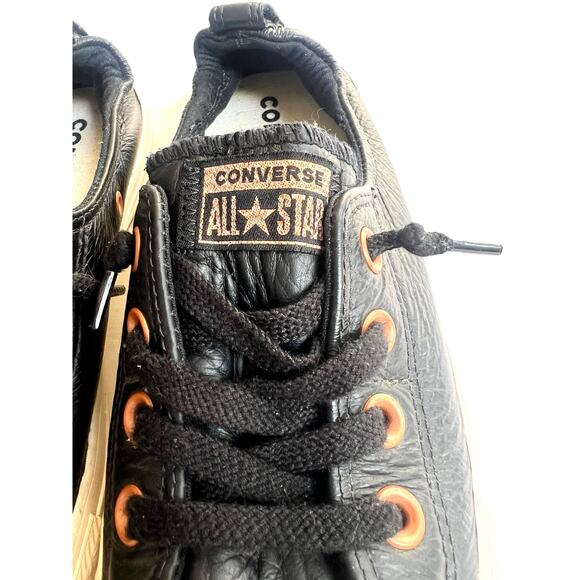 Converse Chuck Taylor All Star Leather Slip-On Black Women’s 8 - Picture 9 of 12
